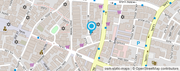 מפת הגעה אל מספרת יוניק שי קנדרו