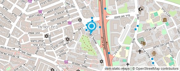 מפת הגעה אל הסעות אהבת ישראל