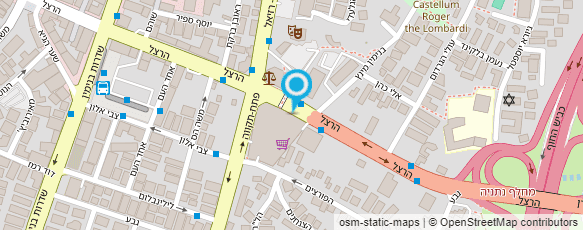 מפת הגעה אל נתי עיצוב בכסף