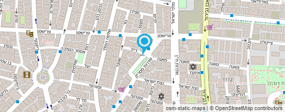 מפת הגעה אל לב-ארי עינת דיאטנית ספורט