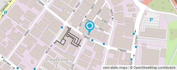 מפת הגעה אל סופר מסר