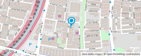 מפת הגעה אל אגודת חובבי הרדיו בישראל