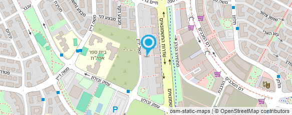 מפת הגעה אל פני קוסמטיקאית מוסמכת