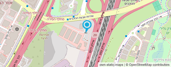 מפת הגעה אל איציק שערים