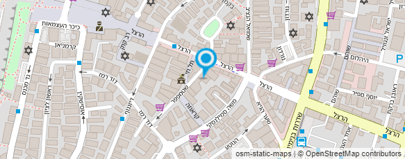 מפת הגעה אל דפוס איי.בי.סי.- כרטיס ביקור