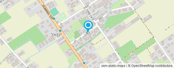 מפת הגעה אל המועצה הדתית לשכת הרבנות