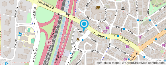 מפת הגעה אל עו"ד ירון דוד- פלילי