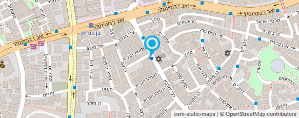 מפת הגעה אל בן-דב צביה מפת הגעה אל בן-דב צביה