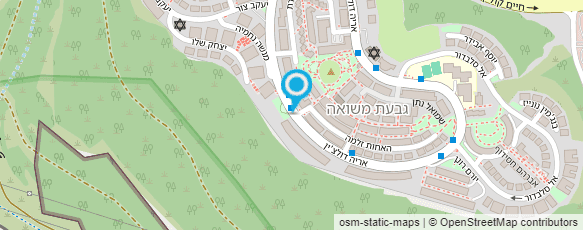 מפת הגעה אל קריבין גיל