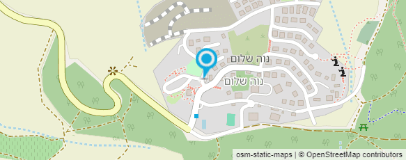 מפת הגעה אל נווה שלום - מלון אורחים