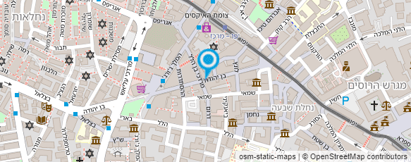 מפת הגעה אל זכאי אברהם - חלון ירושלים