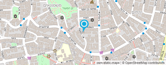 מפת הגעה אל אשר יוסי