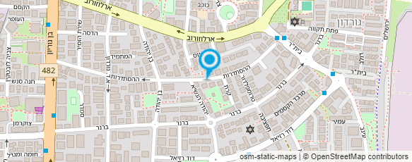 מפת הגעה אל ד"ר ביזר מיכאל