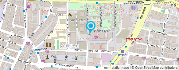 מפת הגעה אל ח.ל. ניהול ויעוץ (1986) בע"מ