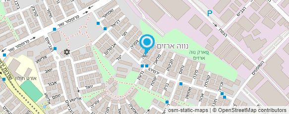 מפת הגעה אל הראל מערכות תיב"ם