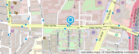 מפת הגעה אל בנק אוצר החייל בע"מ