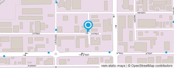 מפת הגעה אל מ.צ.פ.א מפעלי צביעת פרופילי אלומיניום בע"מ