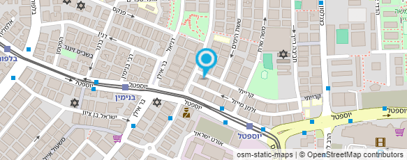 מפת הגעה אל ראובני רונן