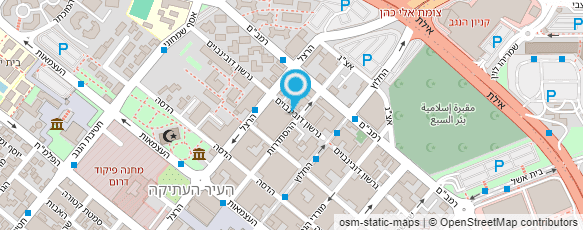 מפת הגעה אל קהילת החברה להגנת הטבע