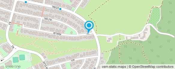 מפת הגעה אל פרופ' אודס שמואל