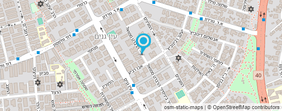 מפת הגעה אל לובינסקי יואב