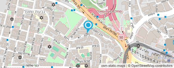 מפת הגעה אל בית יתומים דיסקין