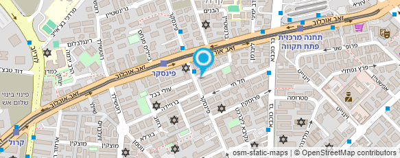 מפת הגעה אל מ.י.ד.ע. שירותי הנהלת חשבונות