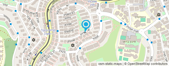 מפת הגעה אל יהושפט בני