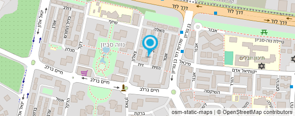 מפת הגעה אל אביקי - מעצבים בירוק