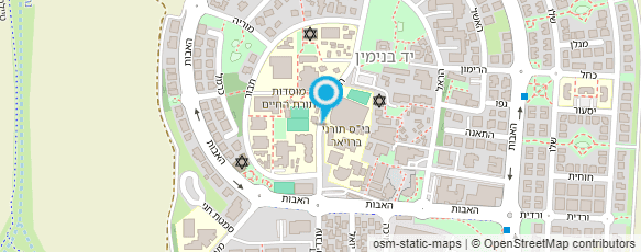 מפת הגעה אל המועצה האזורית נחל-שורק