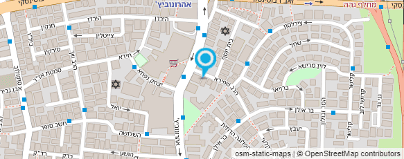 מפת הגעה אל אושרי הרב  יואב