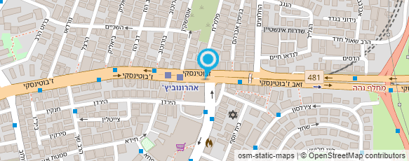 מפת הגעה אל גוטליב - פרדלסקי; חברת עורכי דין