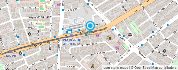 מפת הגעה אל מעבדת שעונים-הזמן