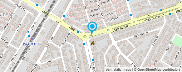 מפת הגעה אל מרכז החוגים והאומנויות