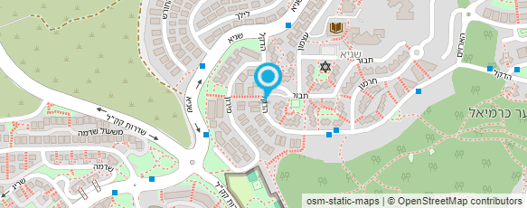 מפת הגעה אל ד"ר  חנה פישר