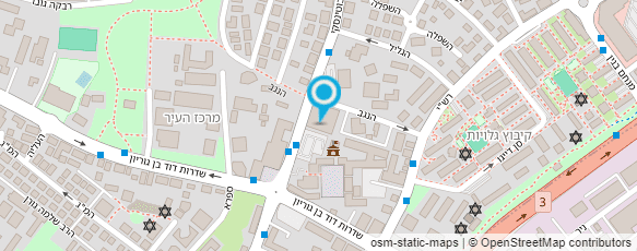 מפת הגעה אל דקור הקריה מפת הגעה אל דקור הקריה