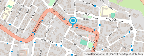 מפת הגעה אל בית מיטל