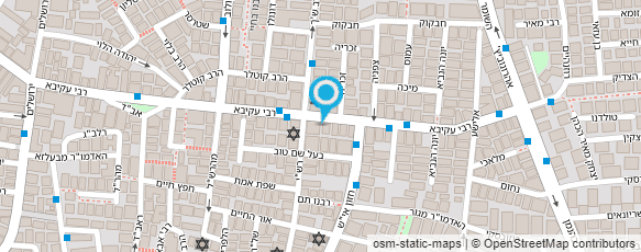 מפת הגעה אל רוטשטיין משה