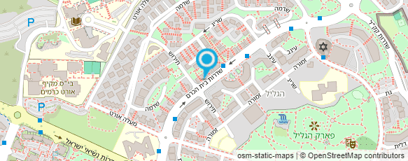 מפת הגעה אל ד"ר שמחוביץ מירון