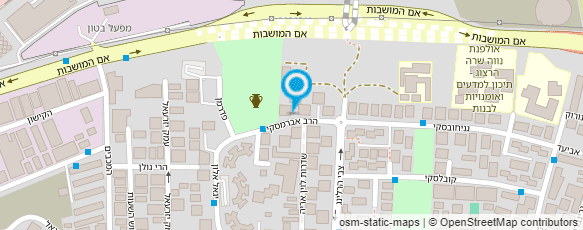 מפת הגעה אל בית חב"ד פרדס כץ