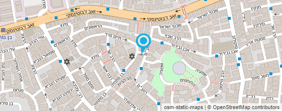 מפת הגעה אל בידרמן הרב אלתר שליט"א האדמו"ר מלעלוב