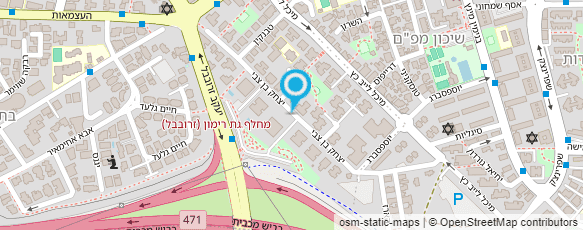 מפת הגעה אל ברמר גדעון בע"מ