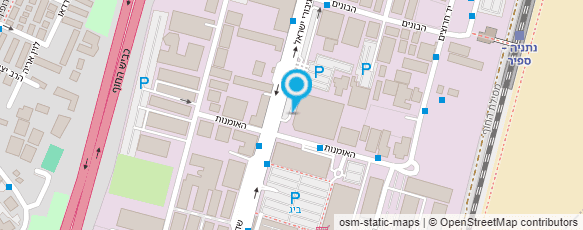 מפת הגעה אל עו"ד סונדרס יונתן