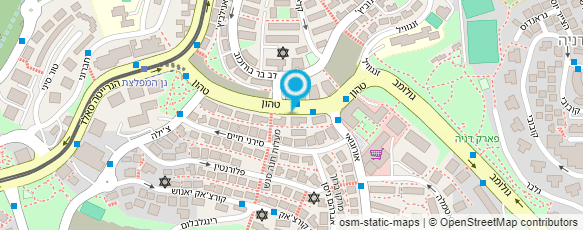 מפת הגעה אל מעון נעמ"ת - קרית יובל