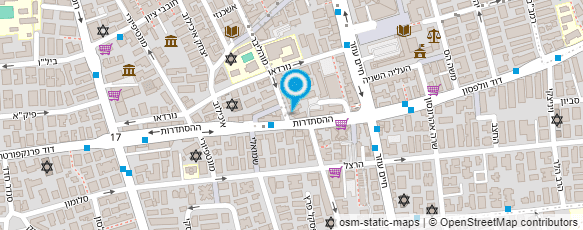 מפת הגעה אל יוכי ליין- עיצוב שיער