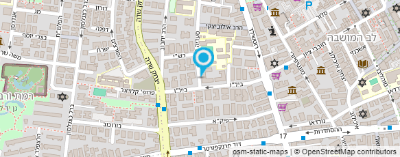 מפת הגעה אל עמיר-קבלני בניין