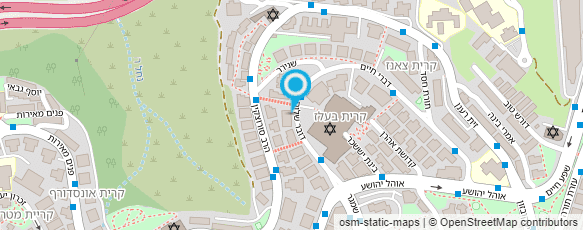 מפת הגעה אל אוברלנדר הרב משה יוסף