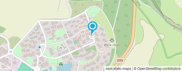 מפת הגעה אל שלווה על ההר