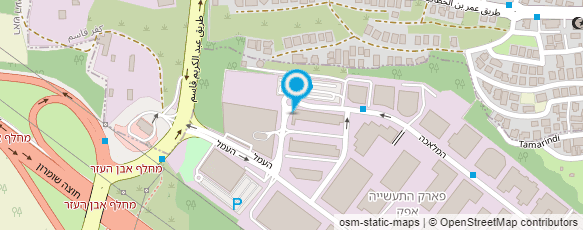 מפת הגעה אל אודי תריסים ואלומיניום