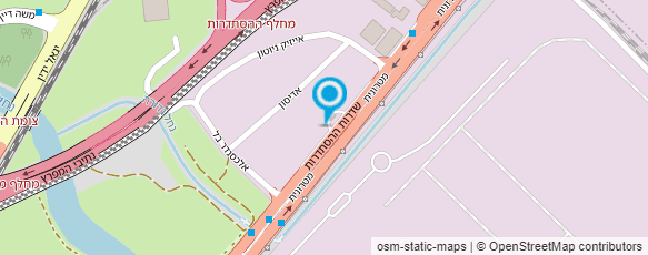 מפת הגעה אל פארק הרכב - בן עטר אלי